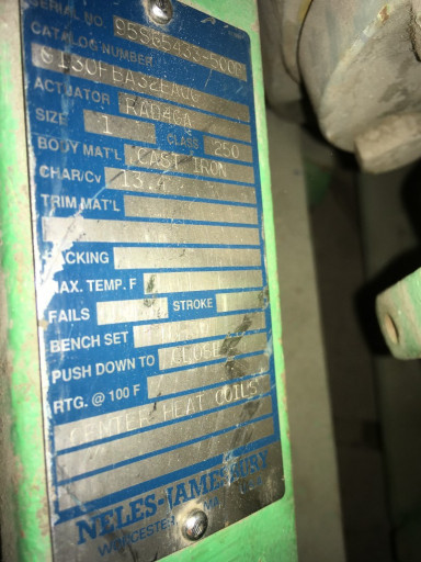 Клапаны регулирующие про​изводство Neles - Jamesb​ary (США)