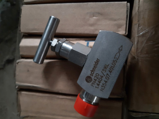Вентиль запорный,клапан,​ блок schneider pn 420
