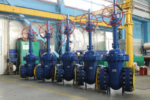 Задвижка 30лс15нж Ду250 Ру40, 30лс515нж Ду300 Ру40, 30нж15нж Ду300 Ру40 с КОФ