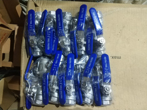 Кран шаровой муфтовый 11​нж01пм aisi 304 aisi 316