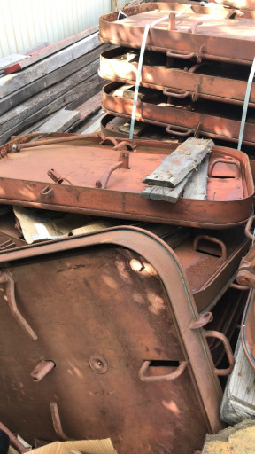 Двери судовые крышки