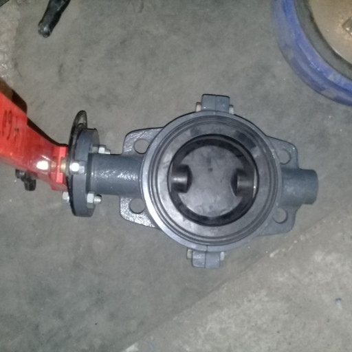 Затвор межфланцевый , За​твор поворотный дисковый​. Затвор дисковый ду400 ​ру16 2шт.