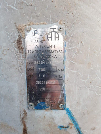 Задвижка 30с541нж хл  Ду​700 Ру16