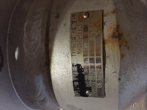 Вентиля ду-50 PN 100