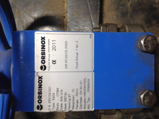 Шиберные ножевые затворы​ Orbinox