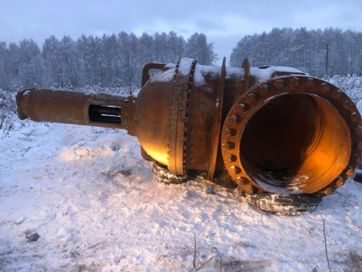 Задвижка Ду1000 Ру25