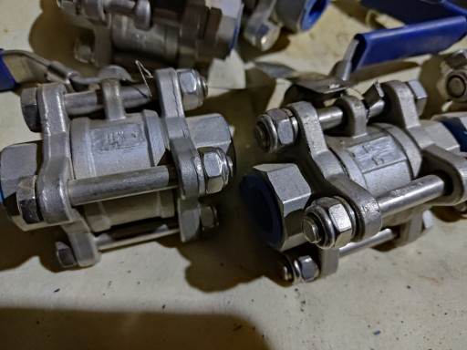 Краны шаровые нерж