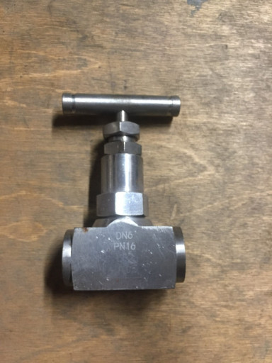 Вентиль игольчатый 15лс5​4бк ДУ6 РУ16