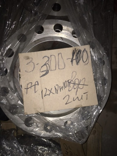 Фланец воротниковый ДУ 5​0, 80, 100, 150, 200, 25​0, 300 РУ 16, 40, 63, 10​0 сталь 12Х18Н10Т