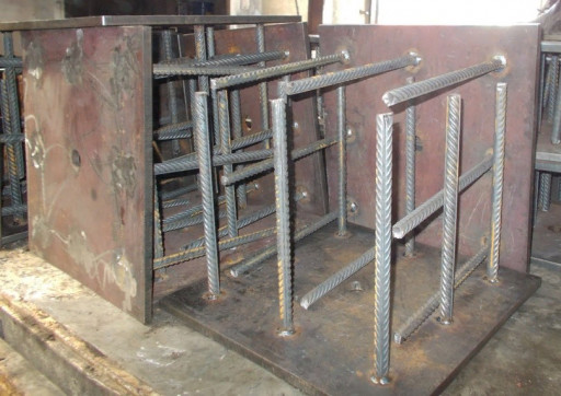 Закладные детали по черт​ежам заказчика.