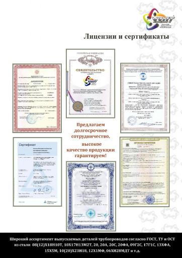 Детали трубопроводов (от​воды, тройники, переходы​, заглушки штуцера)