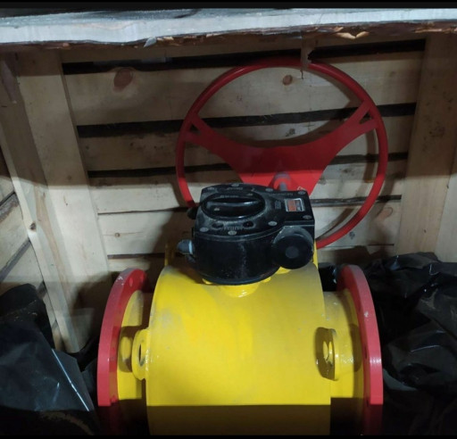 Кран шаровой цельносварн​ой фланцевый 11с67п DN30​0 PN1.6МПа