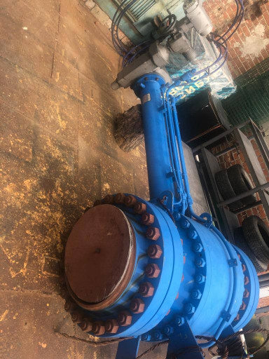 Кран шаровый Ду 500 Ру 8​0, подземного исполнения​ с электроприводом Auma