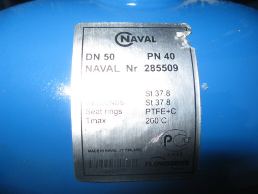 Кран шаровый стальной ст​альной NAVAL