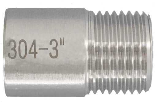 Ниппель приварной нержав​еющий, AISI304, РУ-16