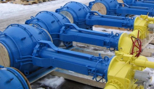 Кран шаровой DN 700 1,6 ​MPa Подземный