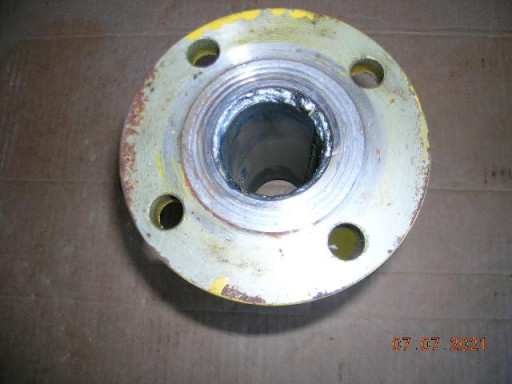 Переходник Ду50 к газовому шкафу ГРПШ.