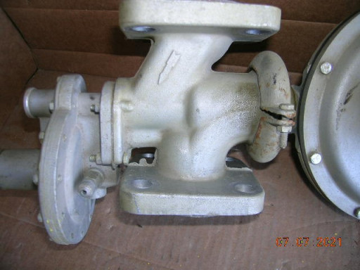 Регулятор давления РДНК-400М к газовому шкафу ГРПШ.