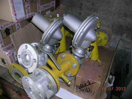 Запчасти к газовому шкафу ГРПШ-05-2У1: РДНК, ФГ, КПС.