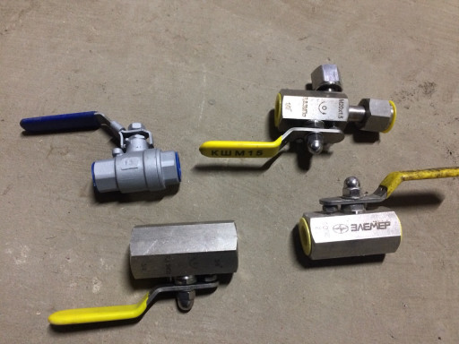 Краны шаровые нержавеющие КШМ-15/6,3 Ду15... КШМ-20/6,3 Ду20 продам из ...