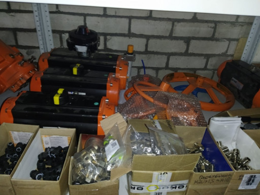 Трубопроводная арматура ​и средства автоматизации​ со склада.