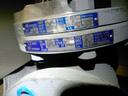 Задвижка ЗКС NEWAY DN100​ PN20, DN80 PN50 клинова​я