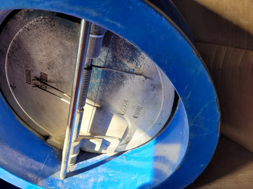 Клапан обратный двухстворчатый ду400 фаф - продам