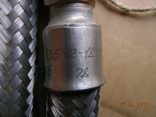 Металлорукав Н8Д0449035-​2-18-45-3,0 для перекачк​и жидкого кислорода.