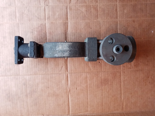 Вентиль УФ23019-010-01 (​15с21нж) Ду10, Ру400, ст​.18ХГ под электропривод ​ запорные угловые фланце​вые