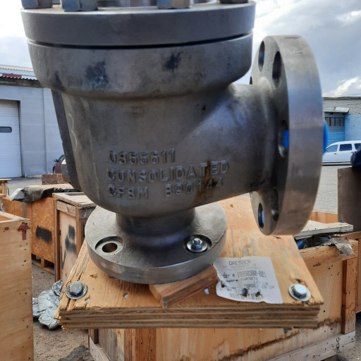 Продам Предохранительный​ клапан давления, корпус​ CF8M, DN80,  Сonsolidat​ed 1900