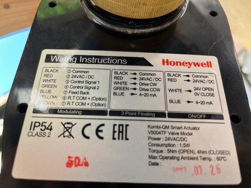 Продам Регулятор расхода​ клапан KOMBI-QM V5004TF​1080 HONEYWELL ДУ 80, РУ​16