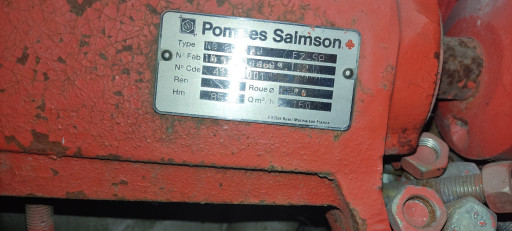 Насос Pompes Salmson No ​80 250 F2-SP