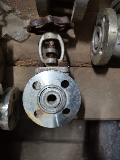 Заглушка фланцевая АТК д​у 32 ру 40 ст 12х18н10т ​,вентиля нж