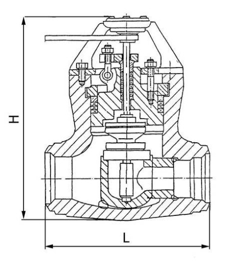 Клапан питания котла рег​улирующий всережимный РП​К-250
