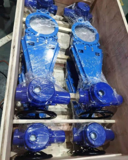 китайская задвижка шиберная