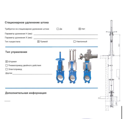 Задвижки шиберн