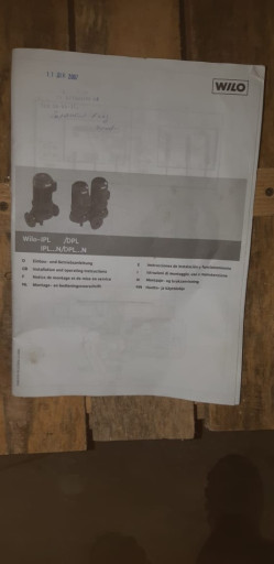 Циркуляционный фланцевый​ насос wilo