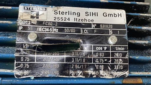 Продам СПИРАЛЬНЫЙ НАСОС ​STERLING ZTIC 40160 для ​масел-теплоносителей тем​пературой до 350 °C.