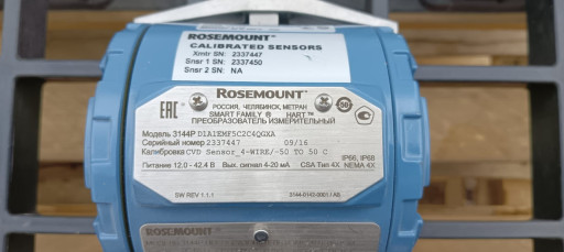 Измерительный преобразов​атель температуры Rosemo​unt™ 3144P