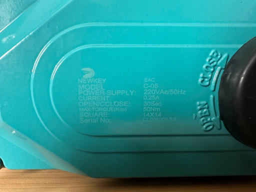 Электропривод четверть о​боротный (С-05)