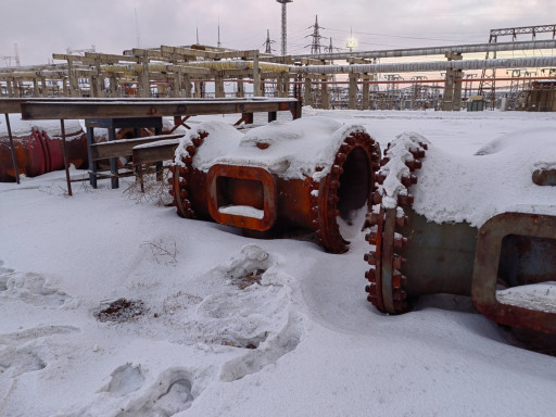 Задвижка стальная ДУ 100​0 РУ 25