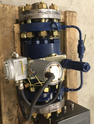 Клапан отсекатель К302 Д​у 100 Ру 210