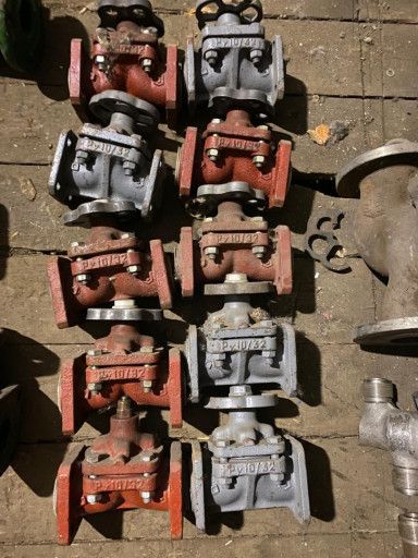 Вентиль чугунный футеров​анный 15ч75п.ду15,20,25.​32,40,50