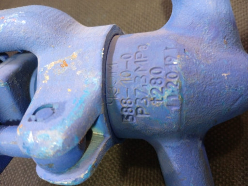 Клапаны под приварку 588-10-0,589-10-0