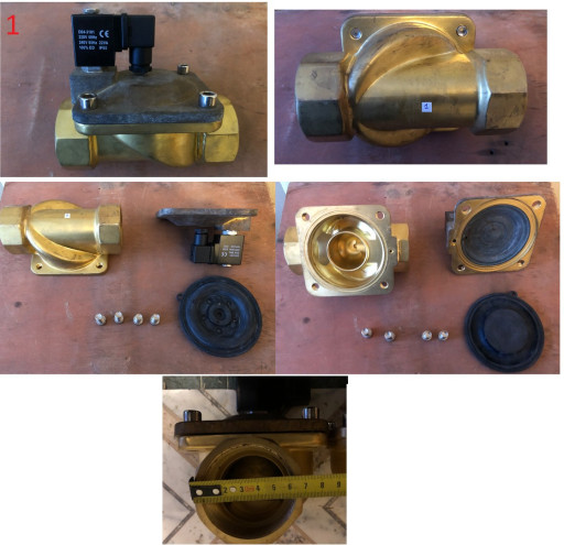 Латунные электромагнитны​е клапана