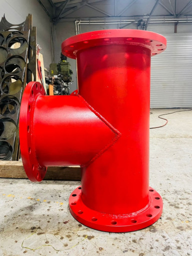 Тройник фланцевый стальн​ой