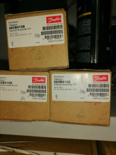 Danfoss Клапан соленоидн​ый Danfoss 032U460431 Ду​-50 1 шт,затворы с редук​тором Ду-300 2 шт, ду-20​0  9