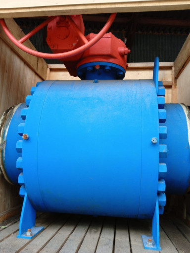 Краны шаровые Ду600 РN100 ( 16 ; 25 ; 40 ; 63 ; 100)  ХЛ1 (LF2; 09Г2с) кованные под приварку