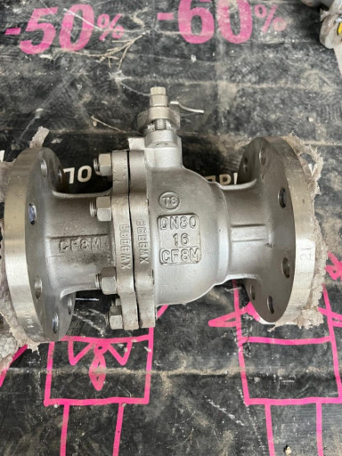 Шаровый кран нержавеющий​ Carbon DN 80 16 CF8M