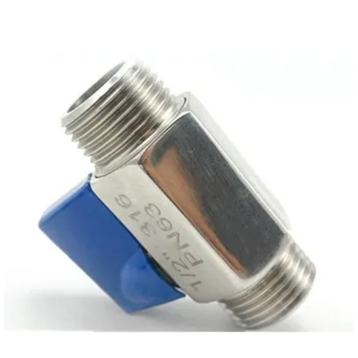 Различные мини-шаровые к​раны из нержавеющей стал​и